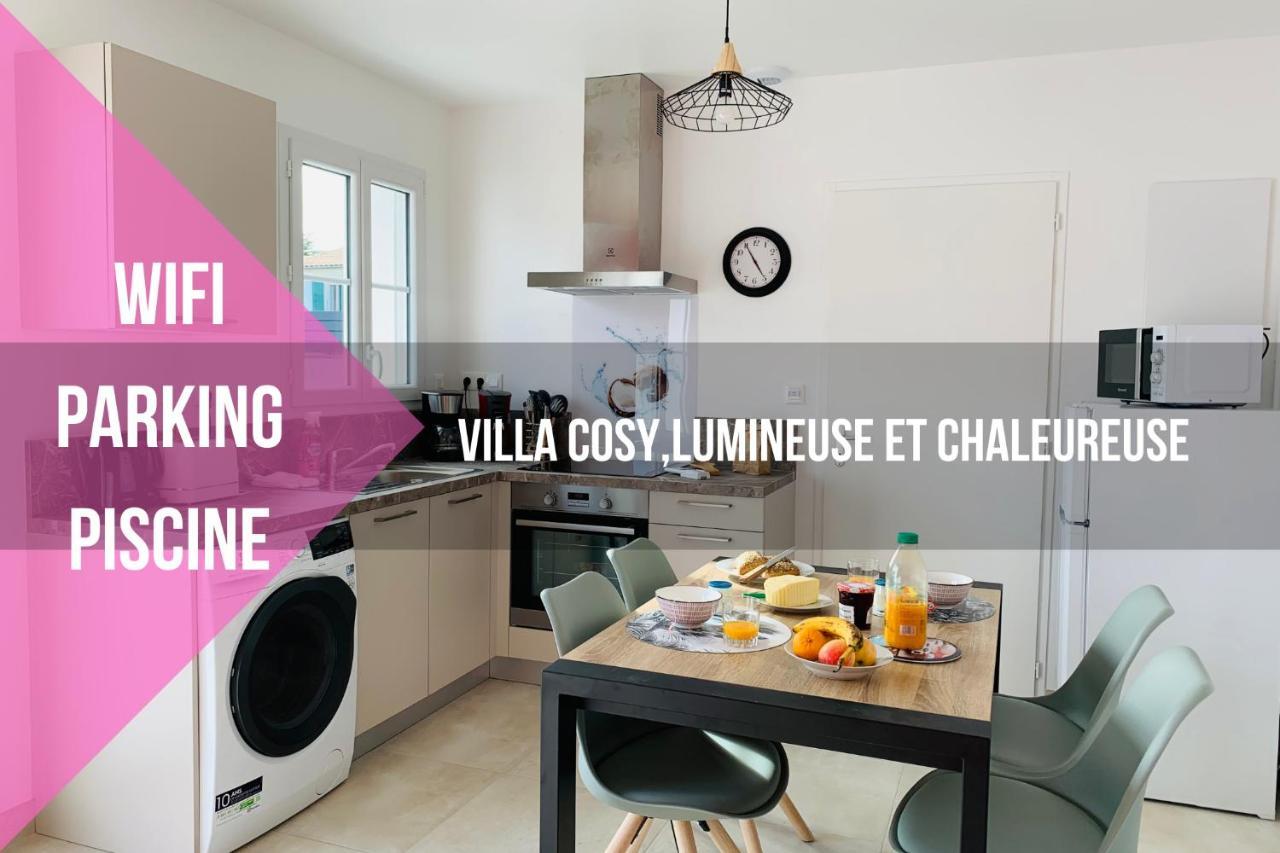 Le Mousse Maison Avec Piscine/Parking/Wifi/Plages 5Kms Les Mathes Esterno foto