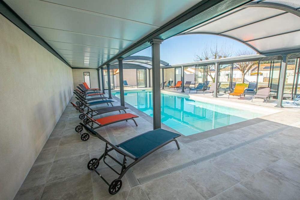 Le Mousse Maison Avec Piscine/Parking/Wifi/Plages 5Kms Les Mathes Esterno foto